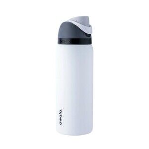 Owala 32oz Stainless FreeSip Water Bottle - Sleek White NEW READ